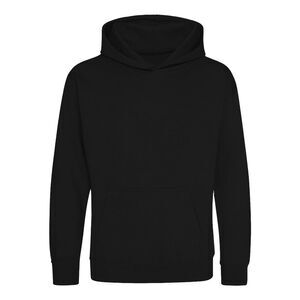 Awdis Childrens/Kids Hoodie / Deep Black